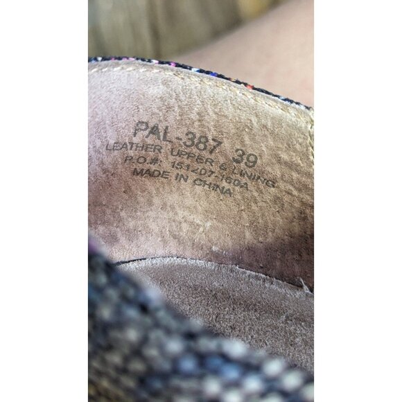 Alegria Paloma Bullseye Women’s Euro Sz 39/US Sz 9 Orthopedic Cushioned Colorful - Picture 8 of 10